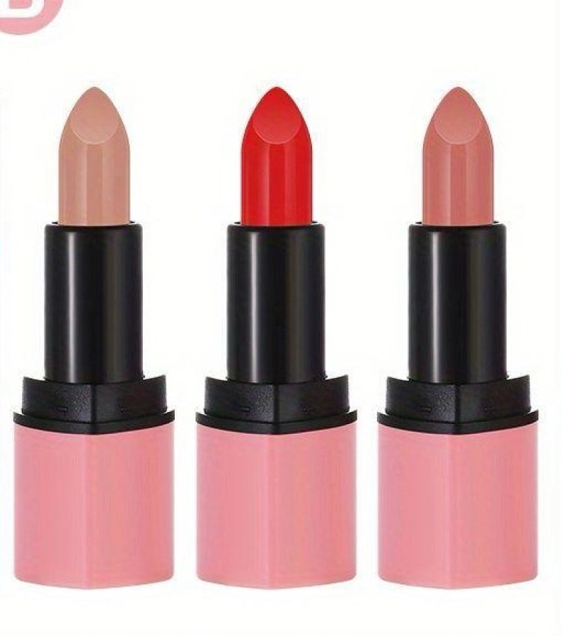Dragon Ranee 3pcs/set Love Shaped Lipstick