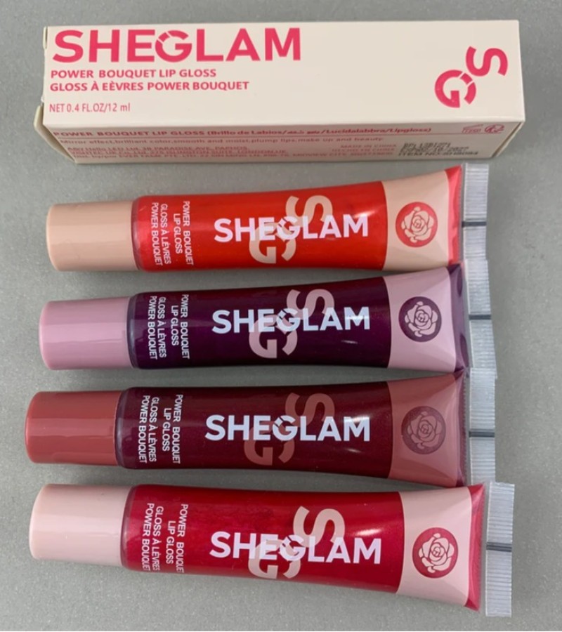 SHEGLAM Power Bouquet Lip Gloss 4pcs Set