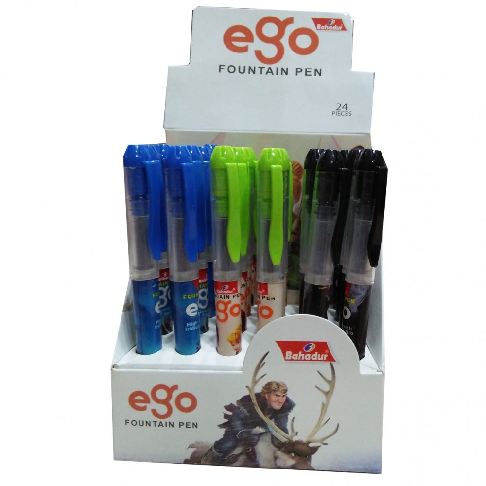 Bahadur Ego Fountain Pen Box For Kids- 24 Pieces