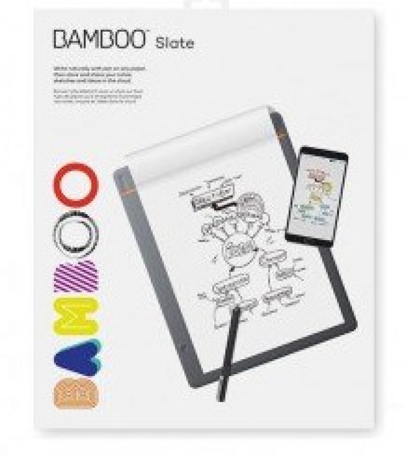 Bamboo Folio Smart Pad & Pen With 3 Pen Nibs - Size-A4