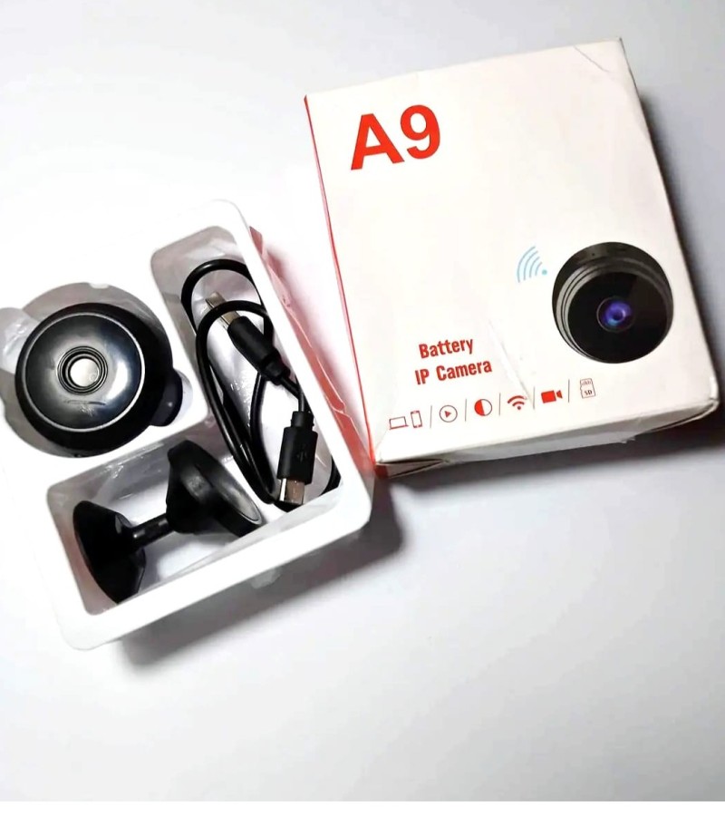 A9 1080p HD 2MP Magnetic WIFI Mini Camera With PIX-LINK IPC App