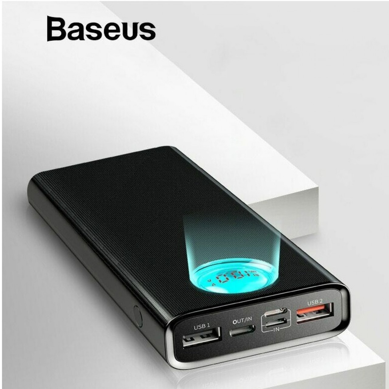 Baseus Quick Charge 3.0 Type C PD Fast Charge Power Bank 20000 mAh
