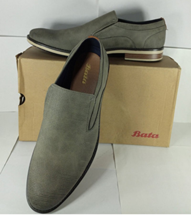 Batas Grey Formal Shoes for Men