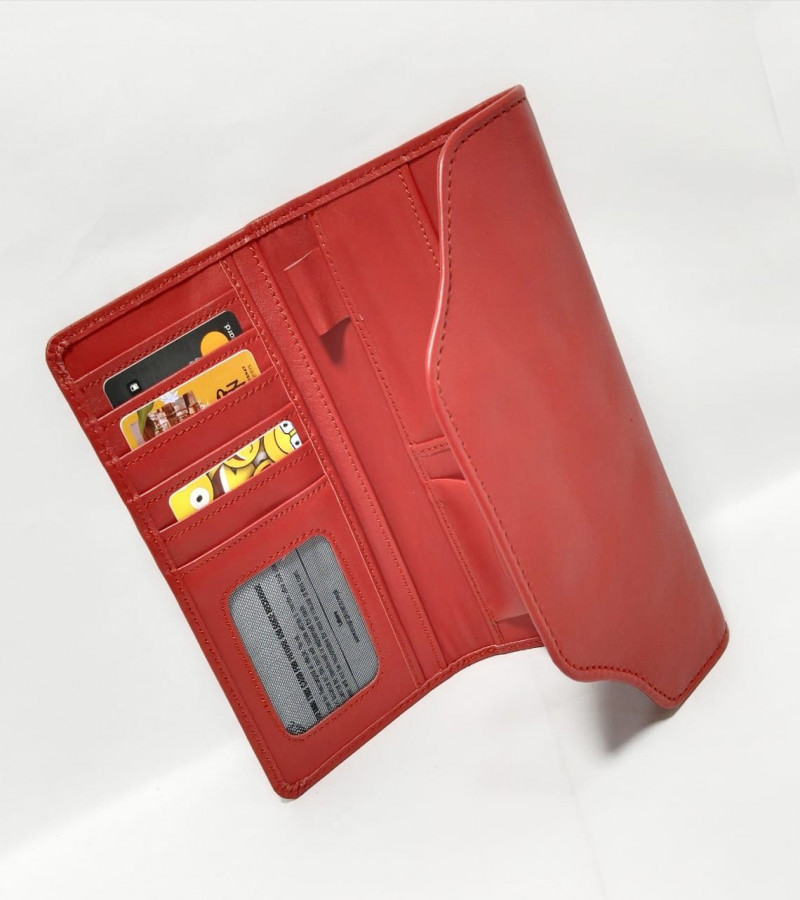 100% Cow Leather Wallet for women