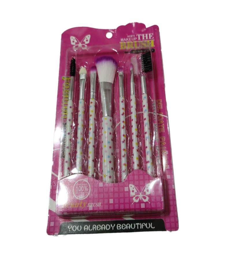 7 Pieces Brush Sat.