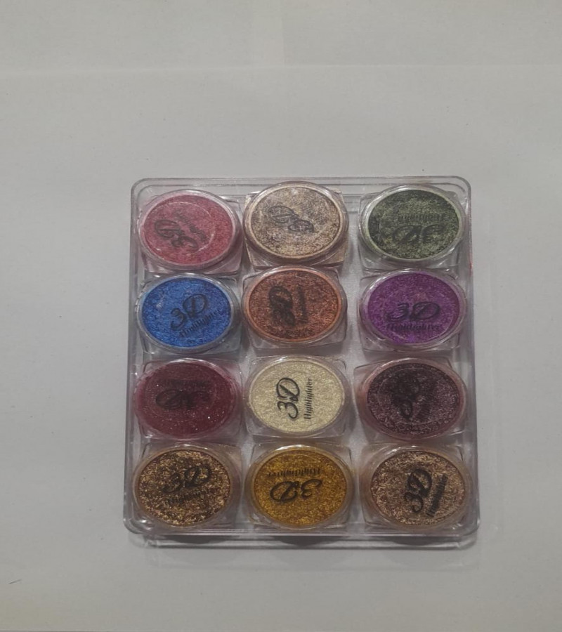 Creamy Eye Shadows Pack of 12