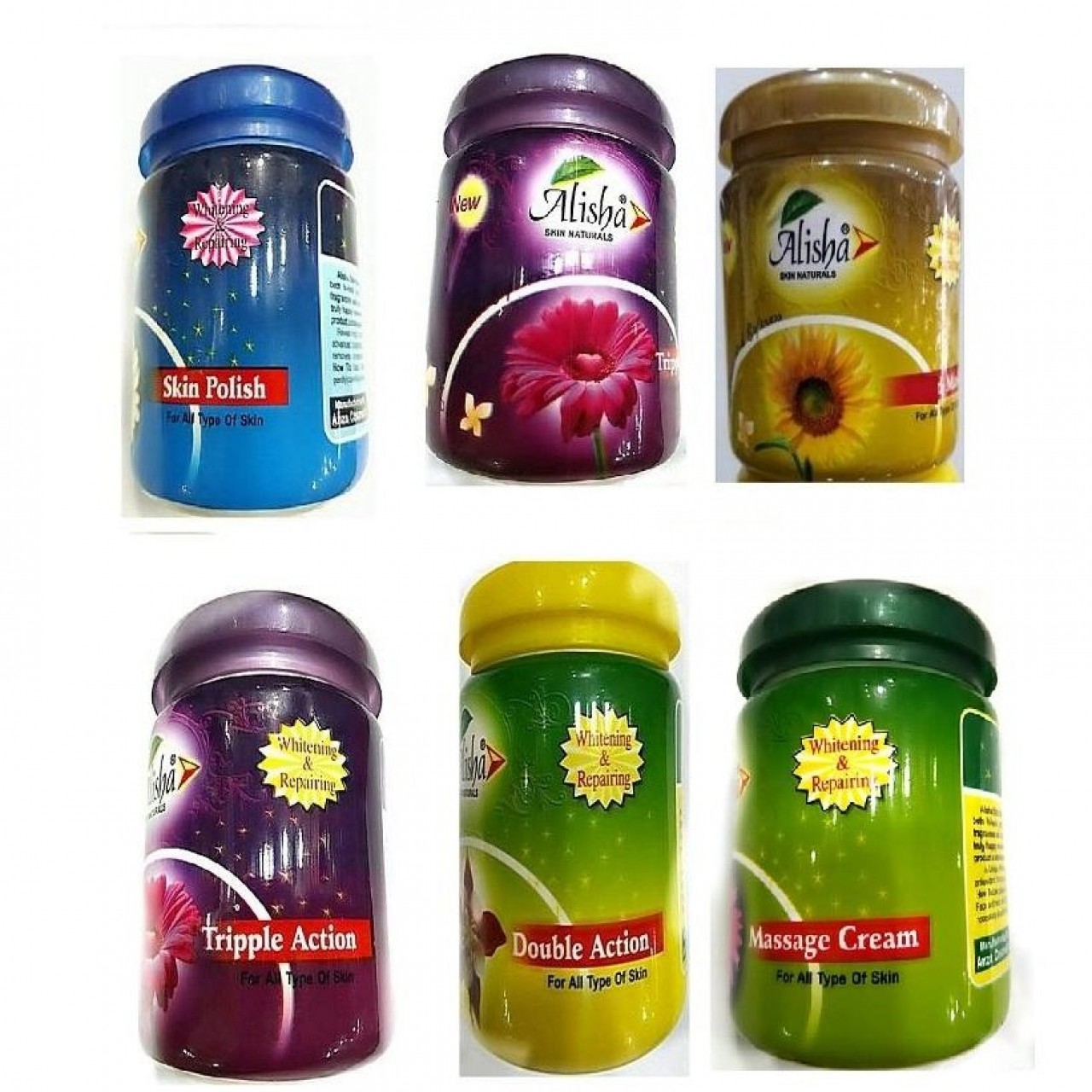 Pack Of 6 - Alisha Complete Facial Set  - 300ml