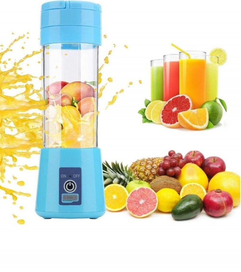 6 Blades Juicer Cup/Electric Blender Mini Portable Personal Size USB Portable blender 380ml bottle