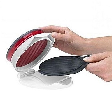 Burger Patty Maker - Red & White