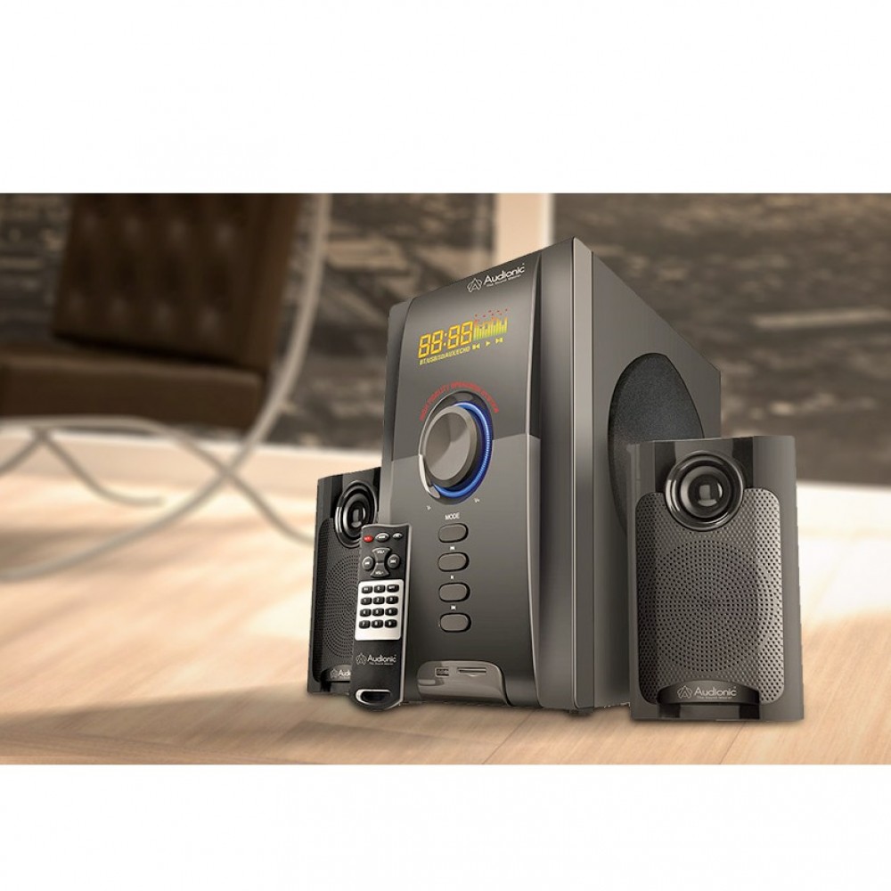 Audionic Max 550 Plus Wireless Bluetooth Speakers With LED Display