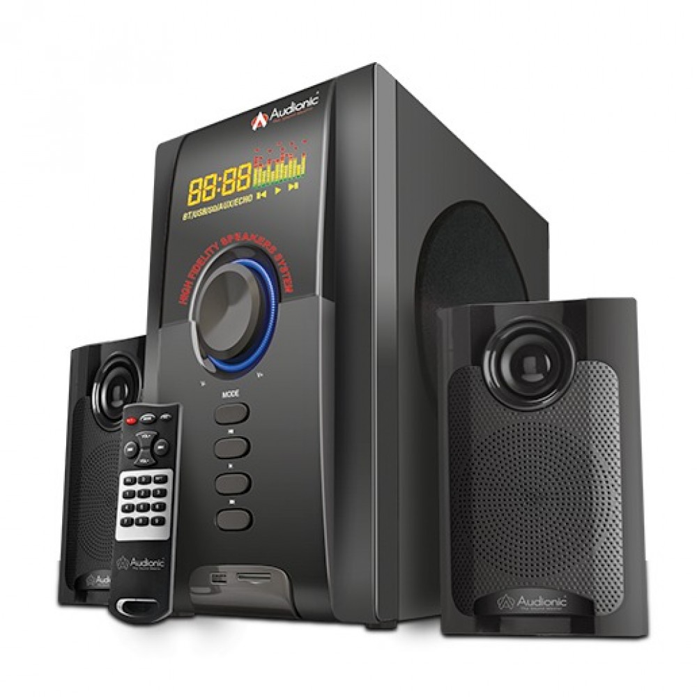 Audionic Max 550 Plus Wireless Bluetooth Speakers With LED Display