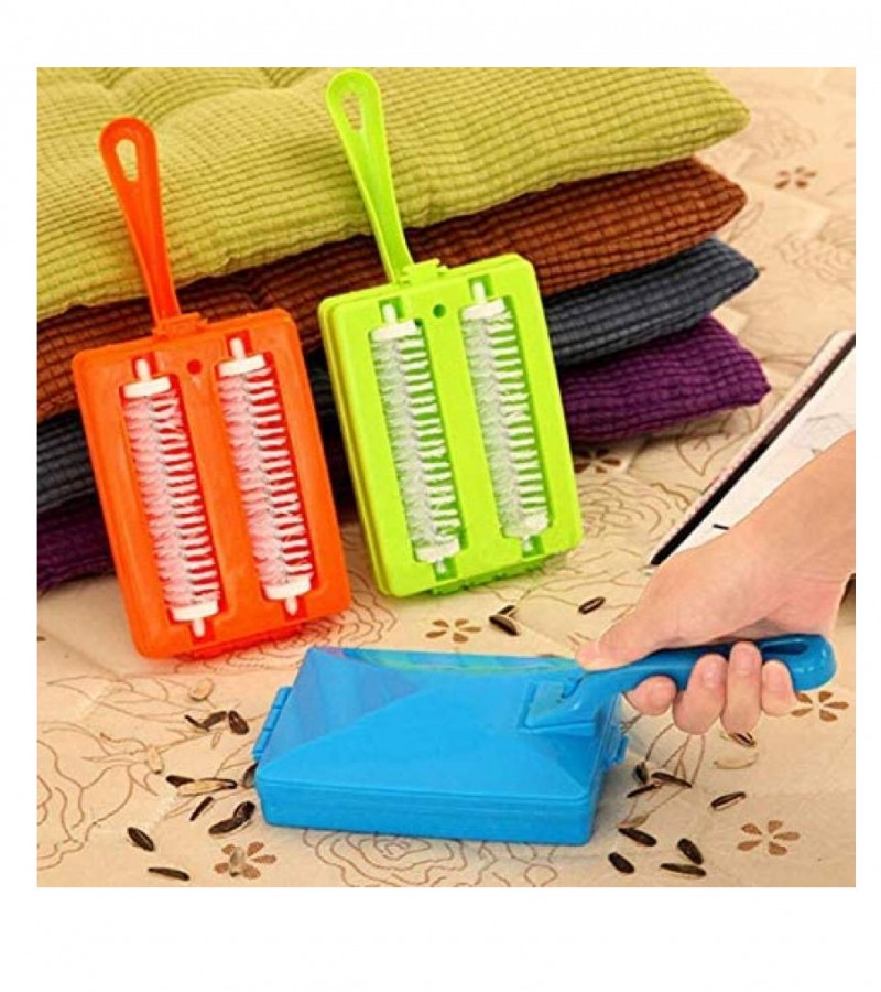 Baovery Mini Carpet Rug Roller Brush Dirt Handheld Sweeper Cleaner for Home Cleaning