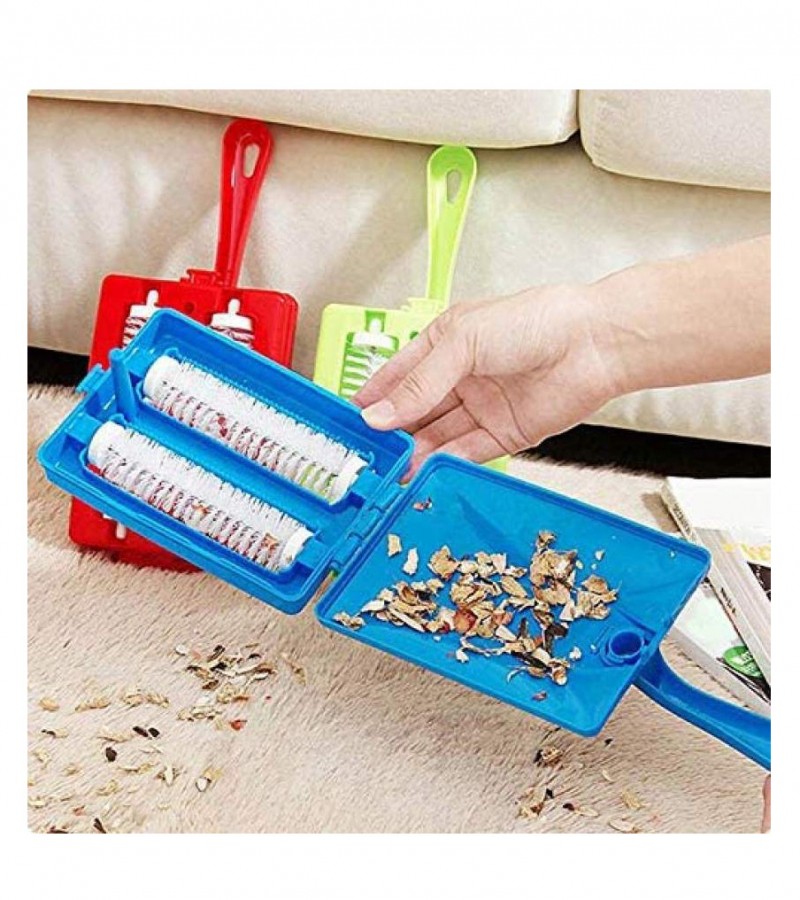 Baovery Mini Carpet Rug Roller Brush Dirt Handheld Sweeper Cleaner for Home Cleaning