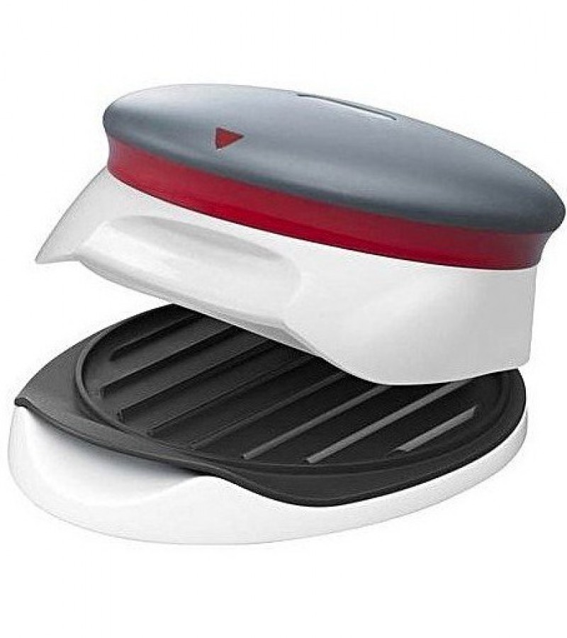 Burger Patty Maker - Red & White