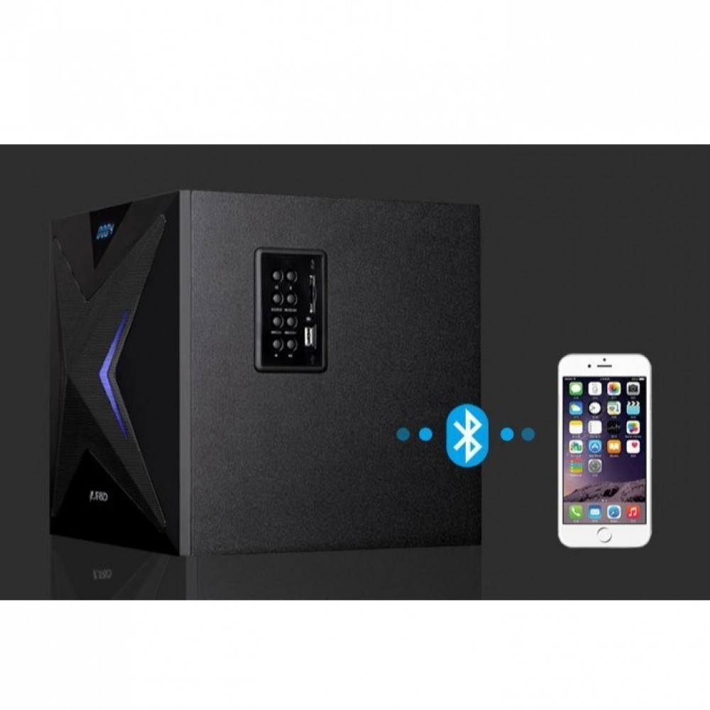 F&D F550X 2.1 Channel Multimedia Bluetooth Speaker with 2 Subwoofers
