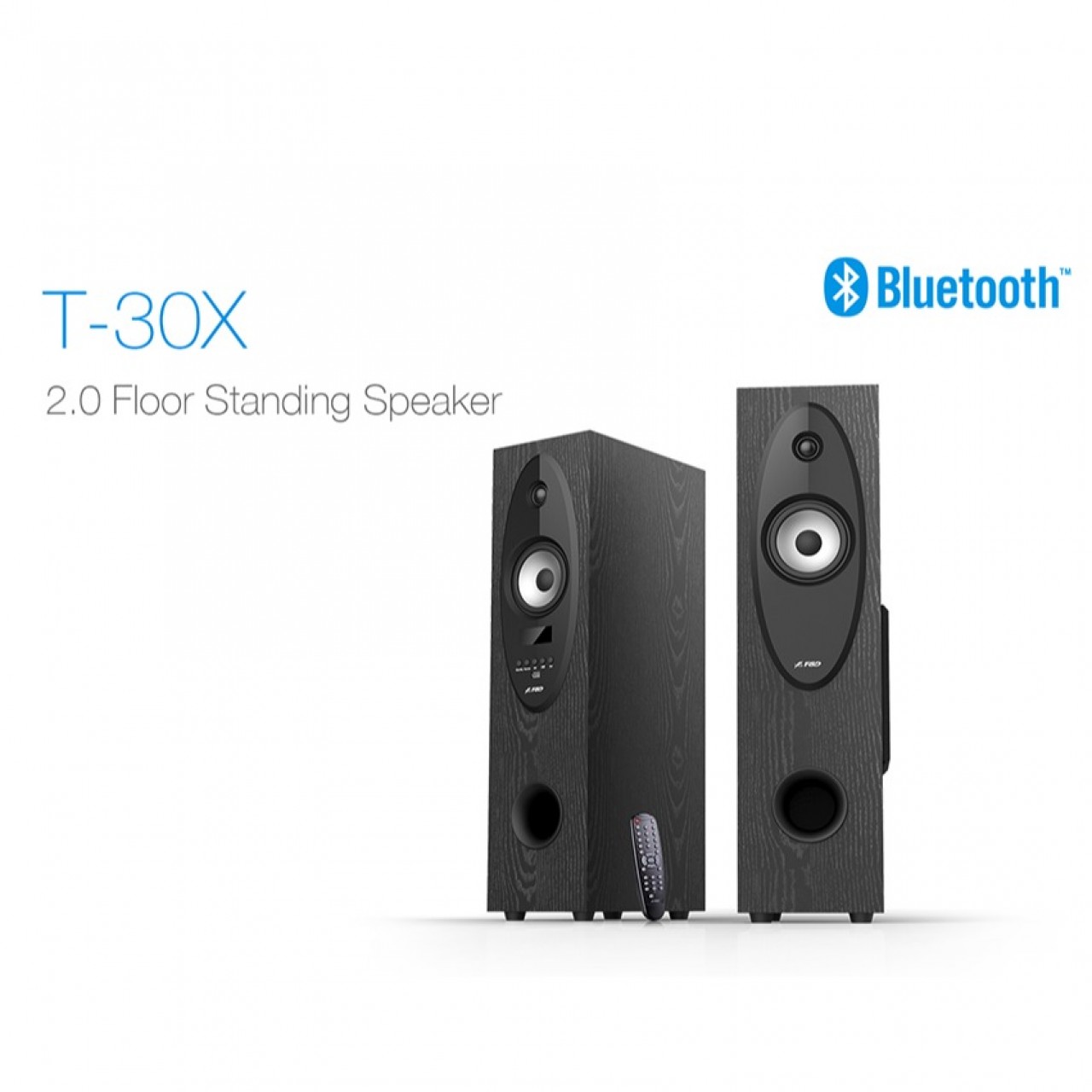 F&D T-30X 2.0 Floor Standing Home Theatre Speakers - Bluetooth 4.0 Version