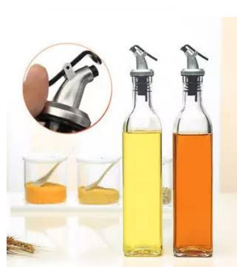 Glass Cruet Oil Bottle & Dispencer 250 ML
