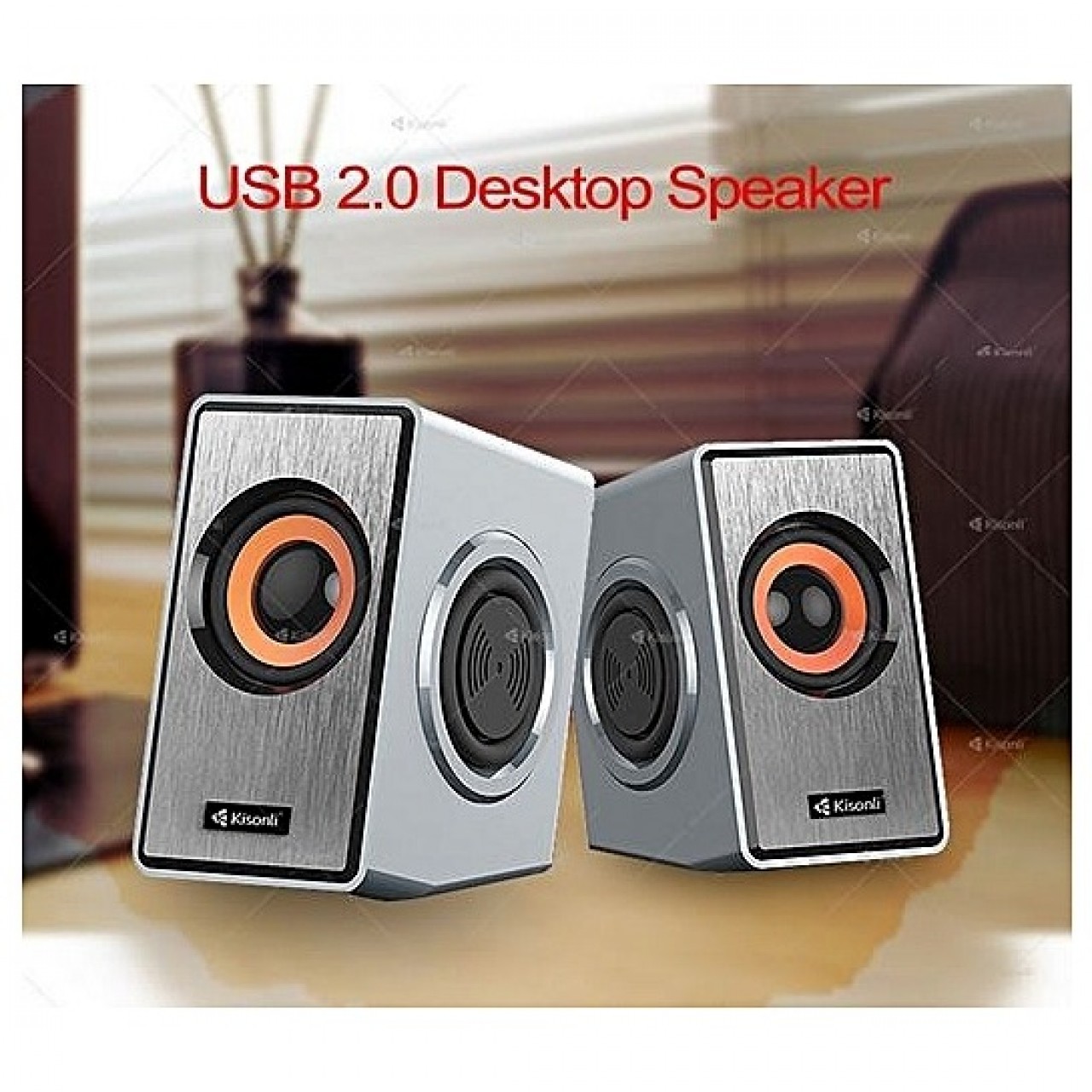 Kisonli T007 Mini Multimedia Mid Bass Speakers