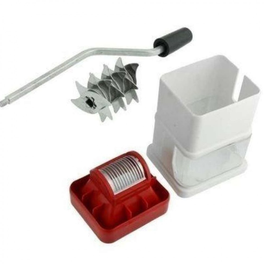 Kitchen Grater Shredder For Vegetable Fruits - White & Red