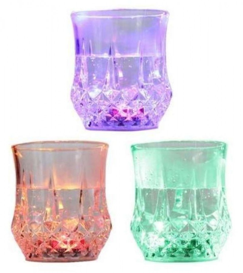 Pack Of 3 - Magic Inductive Rainbow Led Glass
