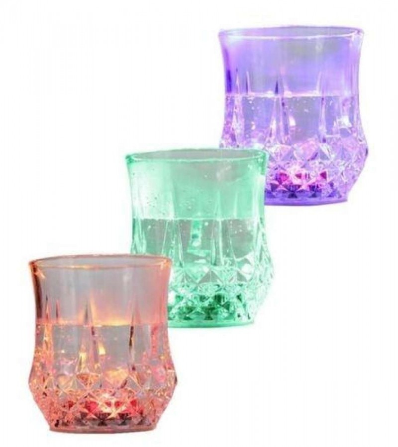 Pack Of 3 - Magic Inductive Rainbow Led Glass
