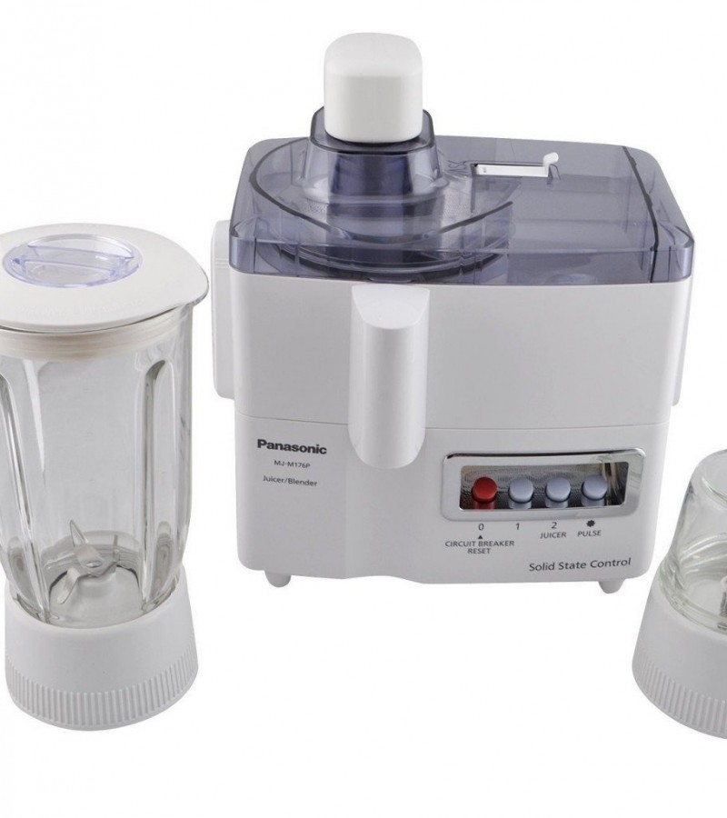 Panasonic MJ-M176P 3 In 1 Juicer, Blender & Grinder Machine