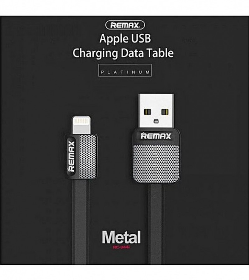 Remax Platinum Series Data Cable For IPhone RC-044i - Black