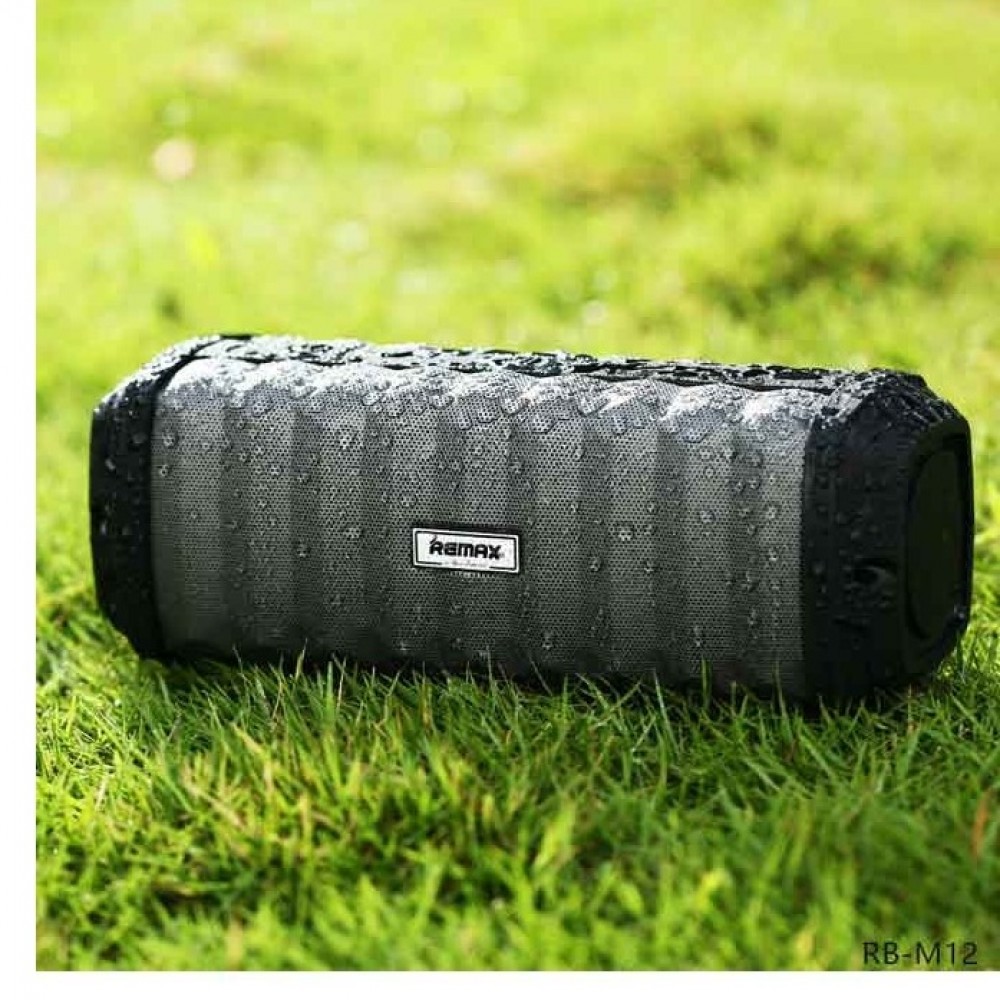 Remax Wireless Speaker RB-M12 Waterproof IPX-7 - Black