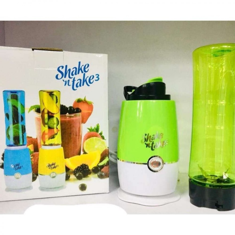 Shake n take 3 (Juicer + Blender + Mixer) Portable Multi-function Mini Outdoor Juice Maker Ice Crush