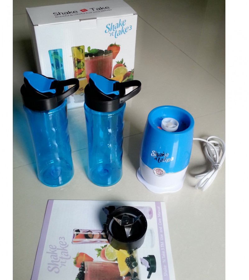 SHAKE N TAKE MAGIC PORTABLE JUICE BLENDER AND SMOOTHIE MAKER