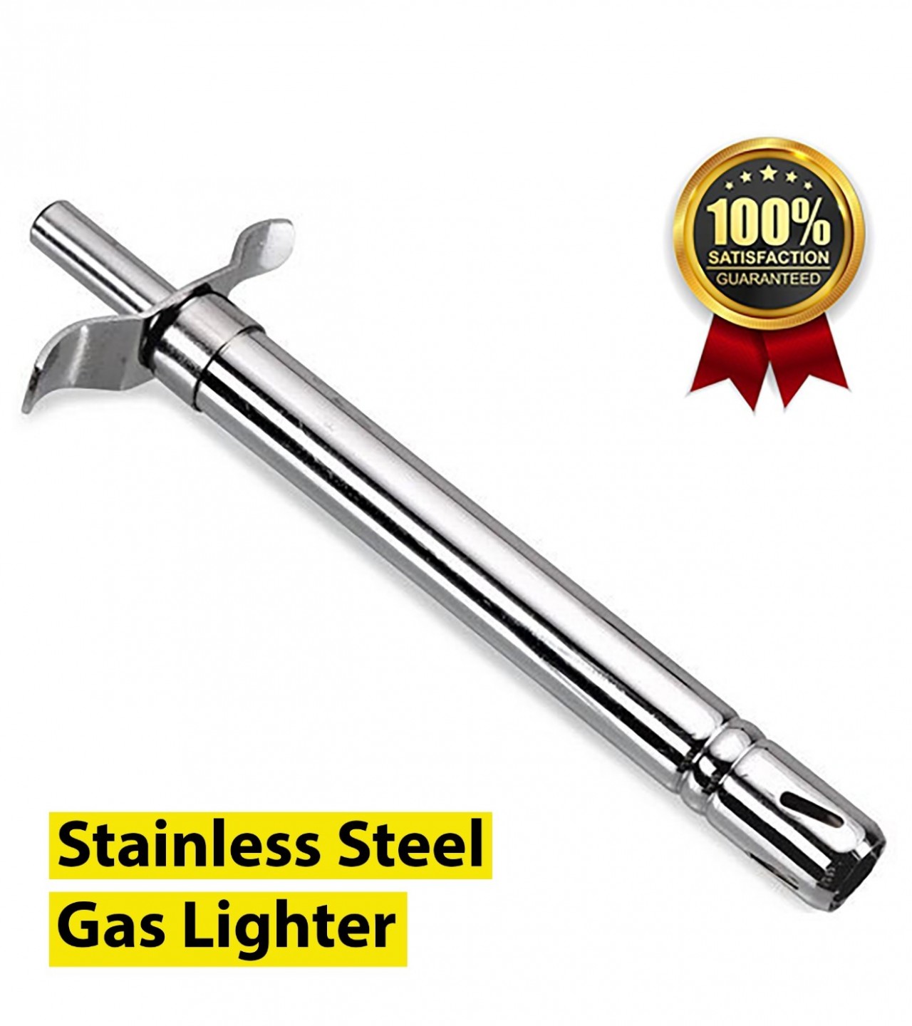 Stainless Steel Metallic kitchen Lighter Regular Gas Lighter for Kitchen Stove | Saahib