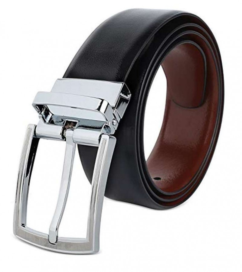 Best Quality Black Color Reversible Leather Belt