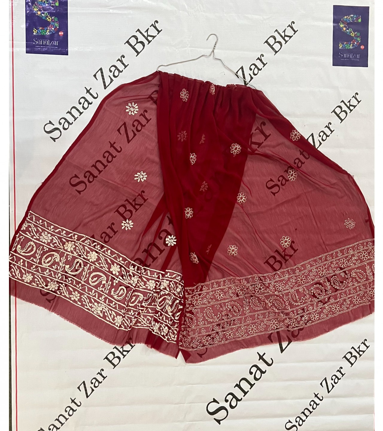 Women crinkle Chicken Kari Jal 2 Piece Suit