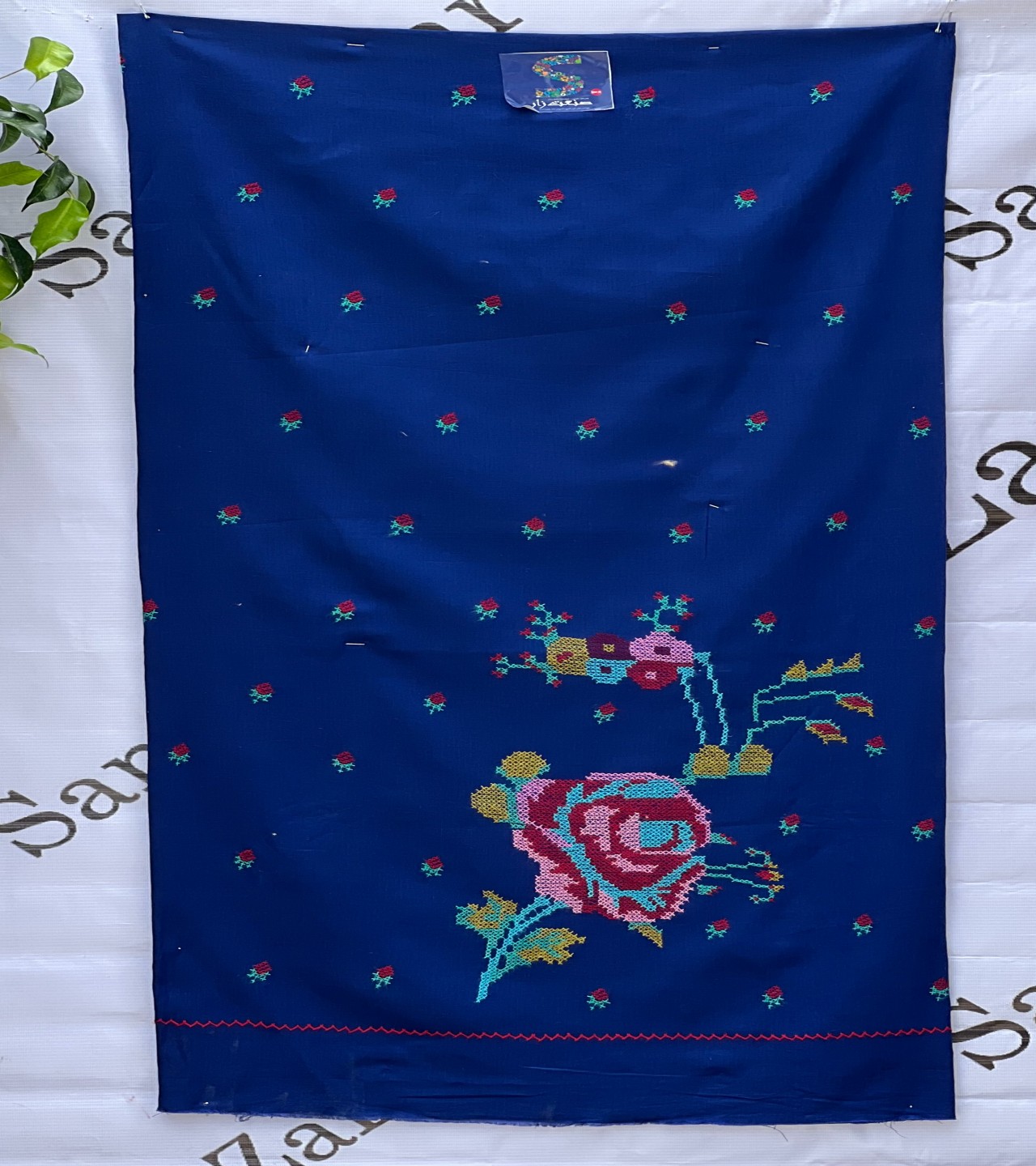 Women Embroidery 3 Piece Suit Cross Stich