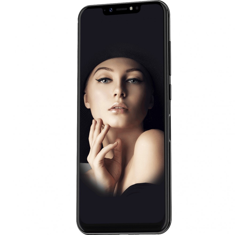 Black - APEX 3 Oale Mobile Notch Display Dual SIM