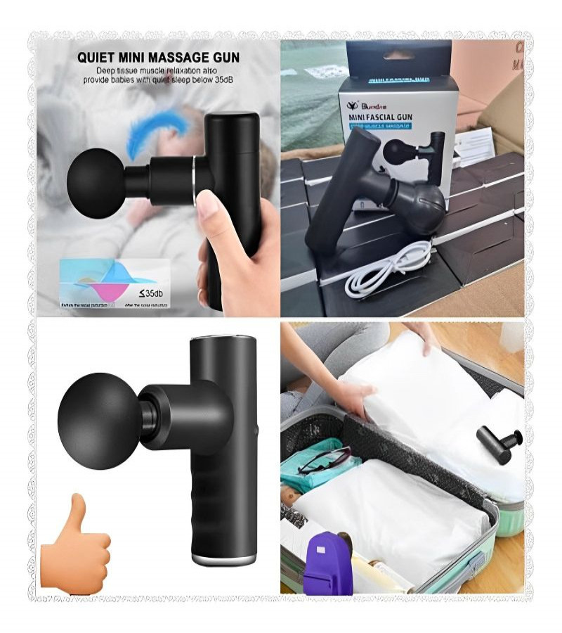 BLD-806 Portable 12W Mini Fascial Gun Deep Muscle Massage