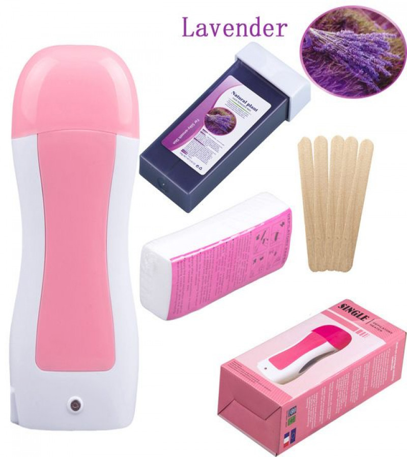 Depilatory Roll On Heater Waxing Hot Cartridge Hair Removal Tool With Wax