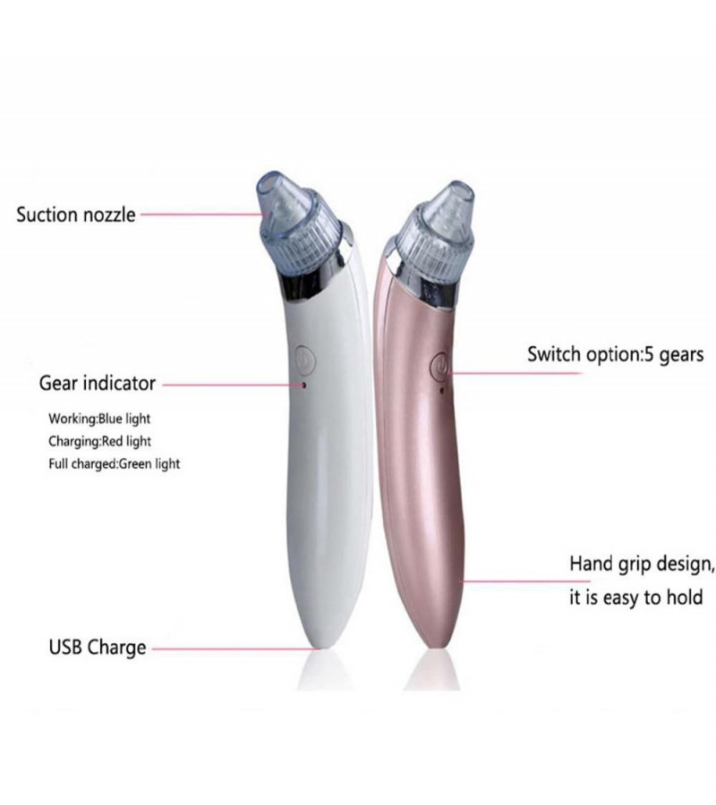 Face Pore Cleaner Blackhead Remover Vacuum Facial Cleaning Beauty Machine