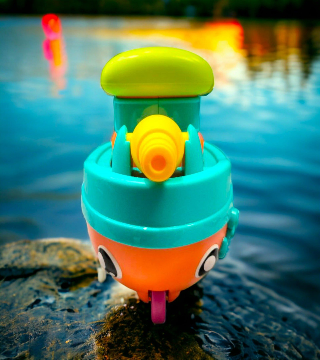 Ocean Explorers Friction-Powered Ship Push & Go Adventure Toy For Kids