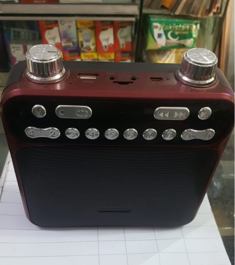 Bluetooth Speaker With torch light Fm Radio,Usb and Memory card