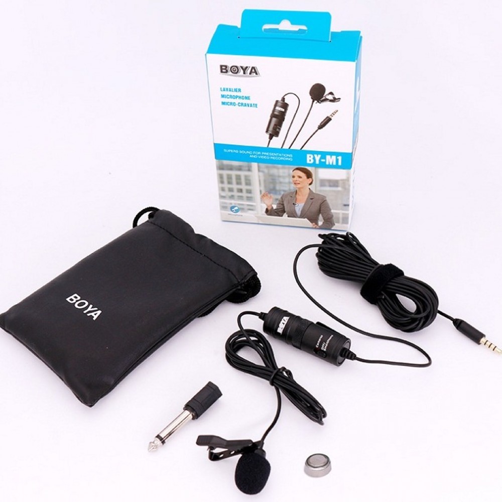BOYA BY-M1 Universal Compact On-Camera Microphone - Sale price - Buy