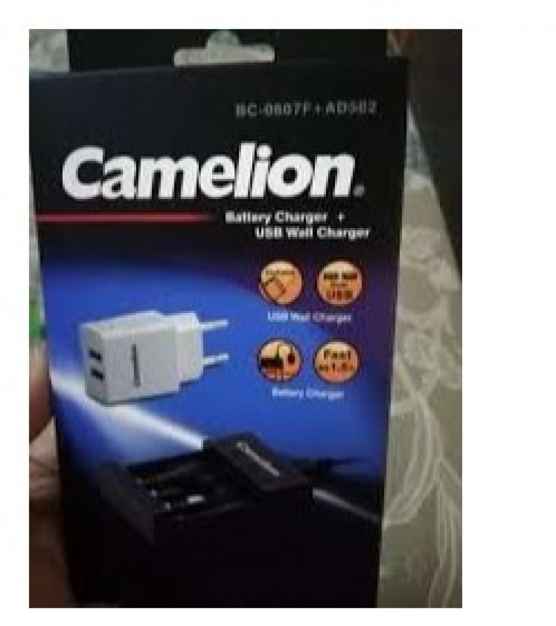 Camelion Bc-0807F Charger With Adoptor