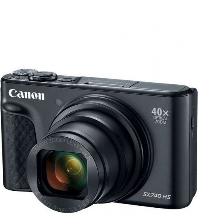 Canon PowerShot SX740 HS (Black) Camera