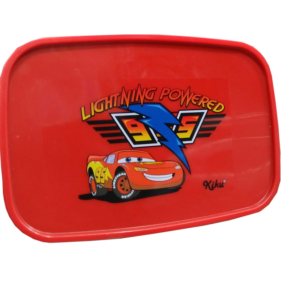 Car Racer Themed lunch box - Blue & Red