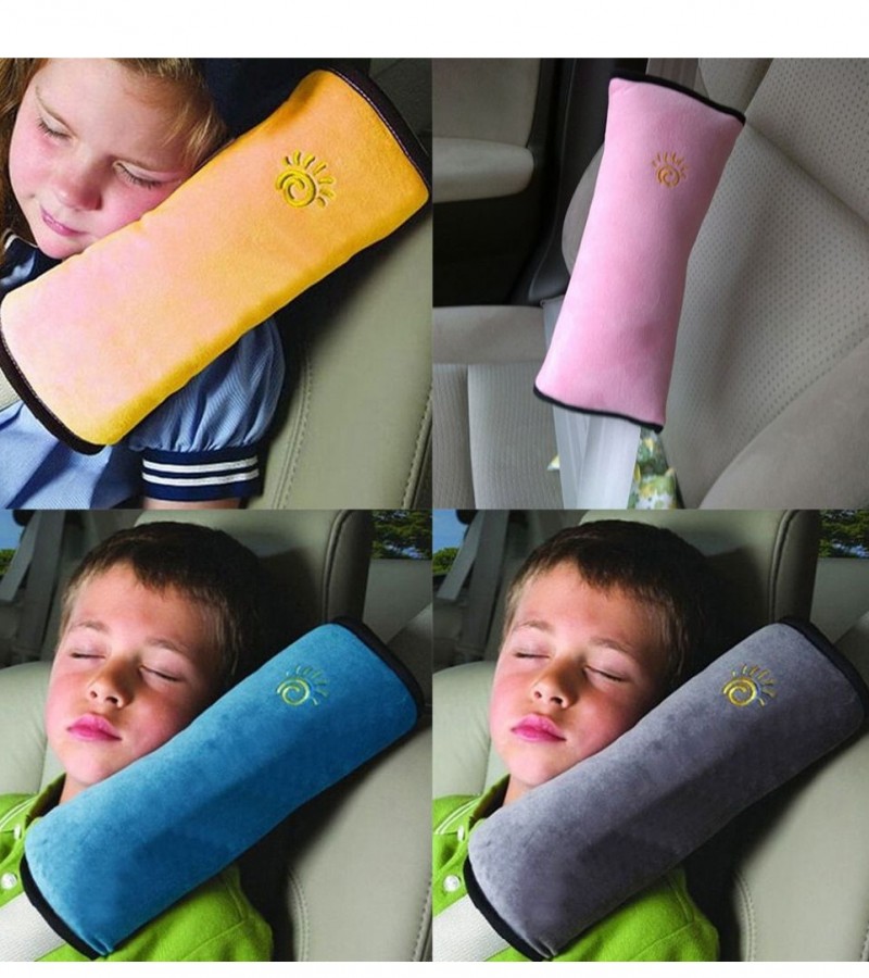 Car Vehicle Seat Belt Pillow Adjustable Safety Belt Protect Shoulder Only Pillow for Kids Children
