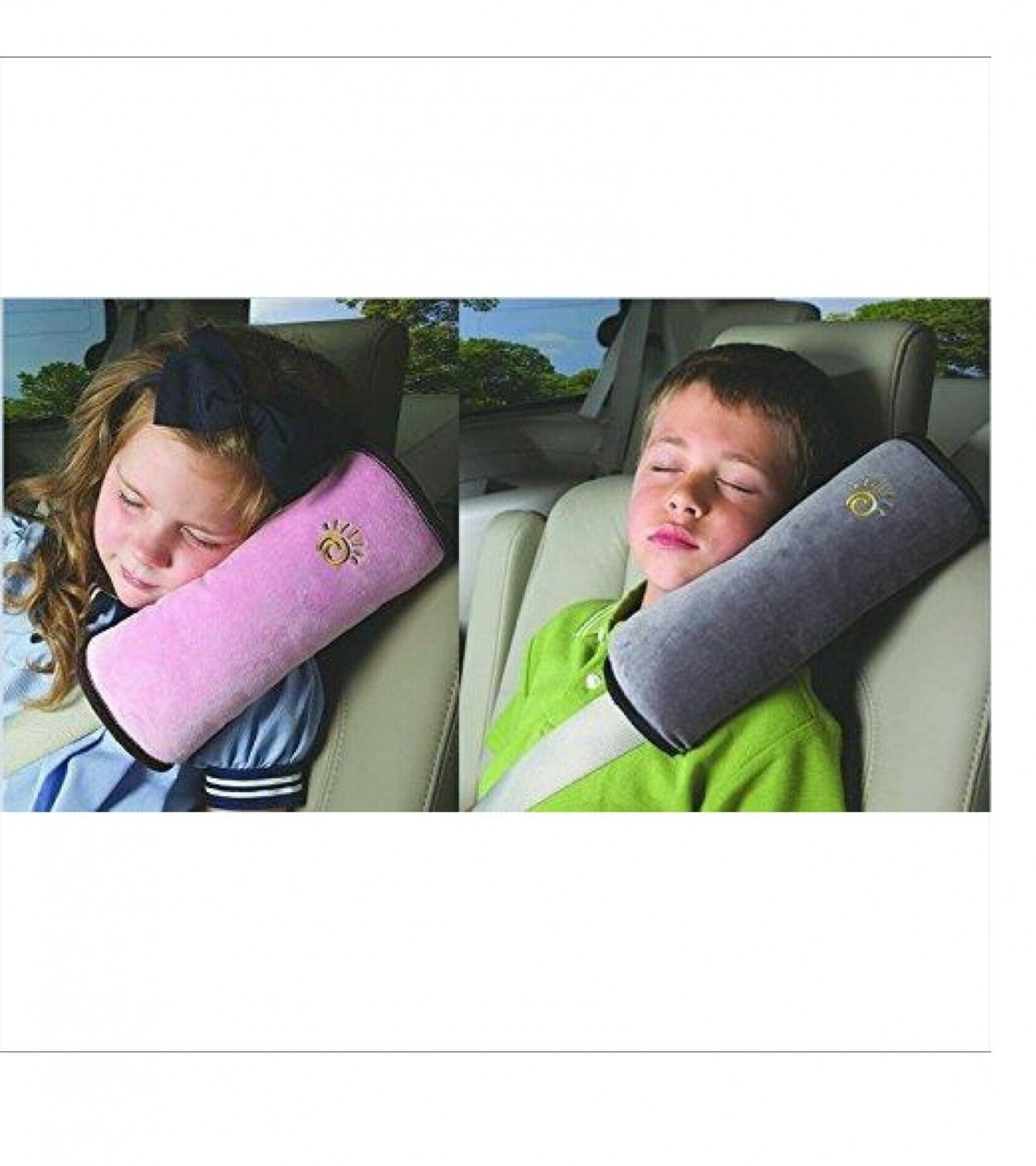 Car Vehicle Seat Belt Pillow Adjustable Safety Belt Protect Shoulder Only Pillow for Kids Children