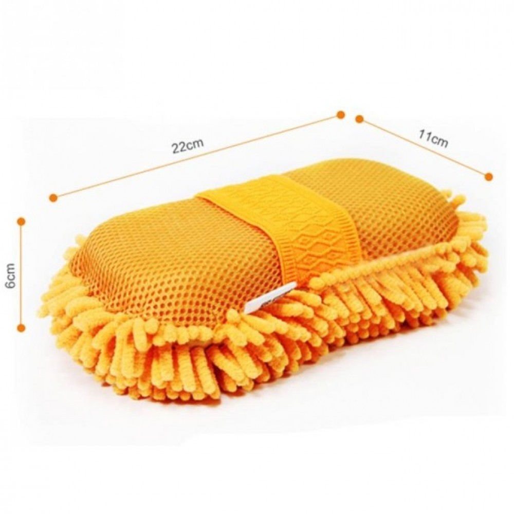 Car Washing Gloves Car Cleaning Sponge Coral Shaped Superfine Fiber Chenille Car Washing Sponge