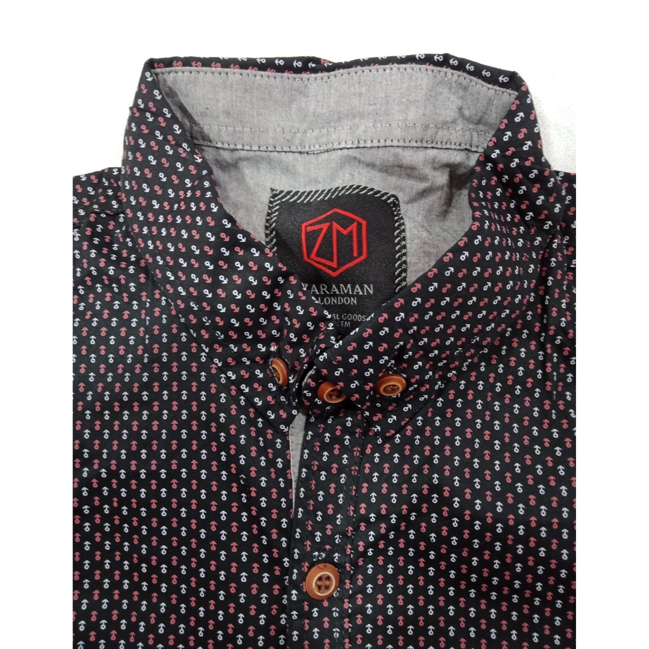 Casual Printed Shirts Perfect In Cool Fitting For Men - Black