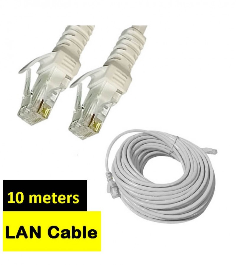 Cat6e 10 meters Ethernet LAN Cable Premium UTP