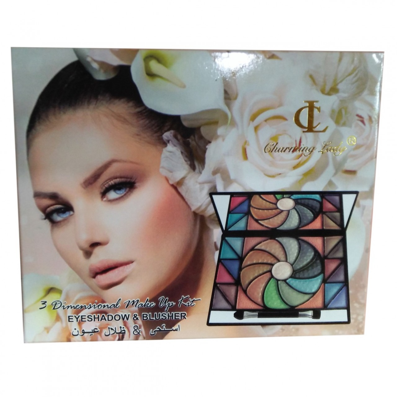 Charming Lady 3-Dimensional 26 Color Makeup Kit - Eyeshadow & Blusher